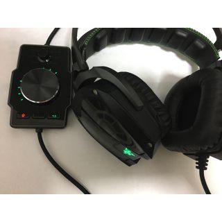 レイザー(LAZER)の【最終値下げ】Razer Tiamat 7.1ch リアルサラウンド【入手不可】(ヘッドフォン/イヤフォン)