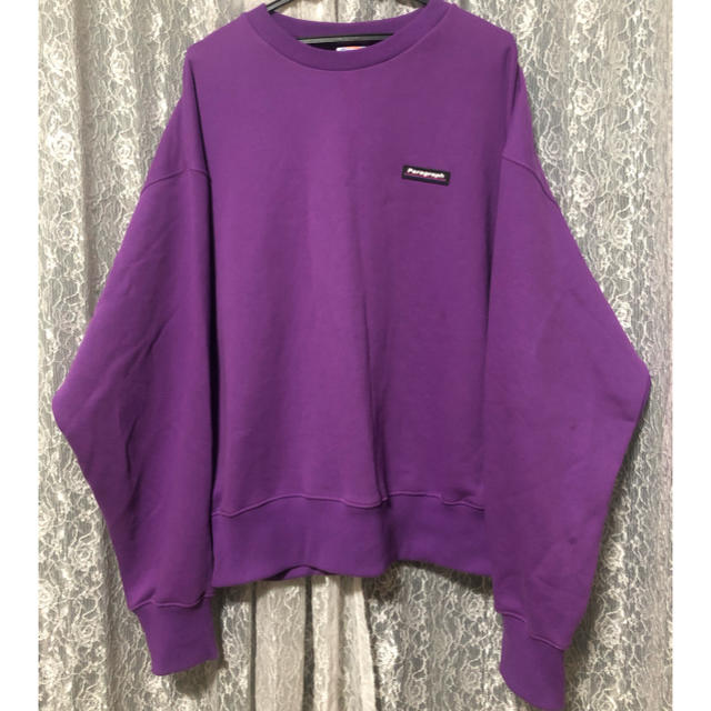 HARE(ハレ)のParagraph purple pullover メンズのトップス(スウェット)の商品写真