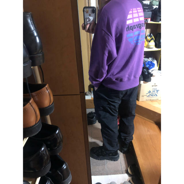 HARE(ハレ)のParagraph purple pullover メンズのトップス(スウェット)の商品写真