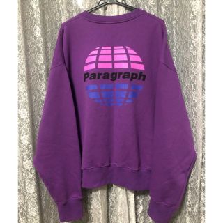 ハレ(HARE)のParagraph purple pullover(スウェット)