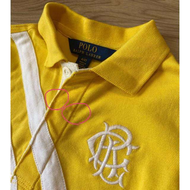 POLO RALPH LAUREN(ポロラルフローレン)のラルフローレン　ポロシャツ　4T キッズ/ベビー/マタニティのキッズ服女の子用(90cm~)(Tシャツ/カットソー)の商品写真