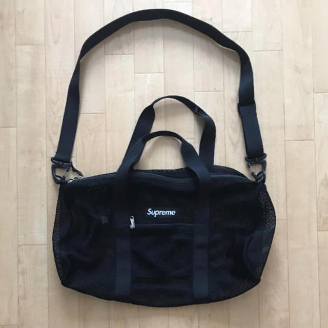 SUPREME mesh duffle bag 2016