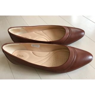 クラークス(Clarks)の本革Clarks フラットパンプス(ローファー/革靴)