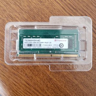 4GB DDR4 2666 ノートPC用メモリー(PCパーツ)