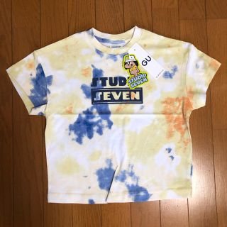 ジーユー(GU)のGU×STUDIO SEVEN キッズTシャツ(130cm)(Tシャツ/カットソー)