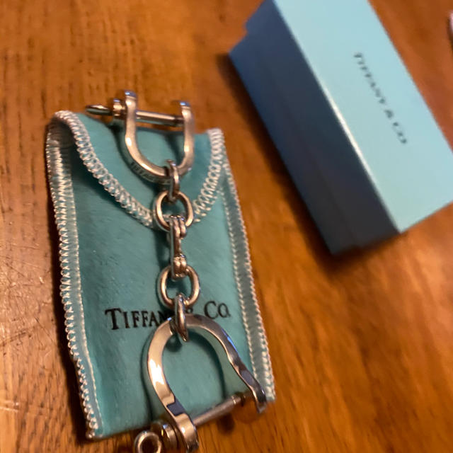 希少 Tiffany&Co. ヴィンテージ シルバーチェーンキーホルダー 流行