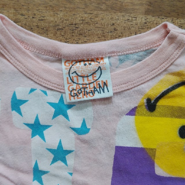 GOTHAM(ゴッサム)のGOTHAM Ｔシャツ 100cm ピンク 男の子　女の子 キッズ/ベビー/マタニティのキッズ服男の子用(90cm~)(Tシャツ/カットソー)の商品写真