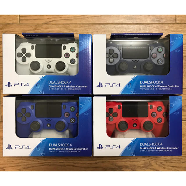 新品未開封 PS4 ワイヤレスコントローラー DUALSHOCK4 純正