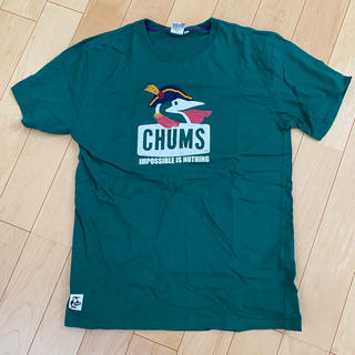 チャムス(CHUMS)のチャムス　CHUMS Tシャツ　メンズ　XL グリーン(Tシャツ/カットソー(半袖/袖なし))