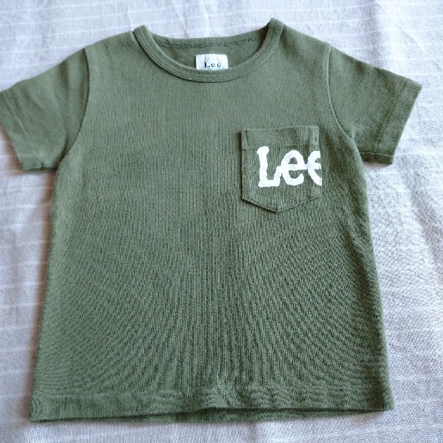 Lee(リー)の美品 Lee ポケット Tシャツ ロゴ 100cm キッズ/ベビー/マタニティのキッズ服男の子用(90cm~)(Tシャツ/カットソー)の商品写真