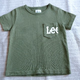 リー(Lee)の美品 Lee ポケット Tシャツ ロゴ 100cm(Tシャツ/カットソー)