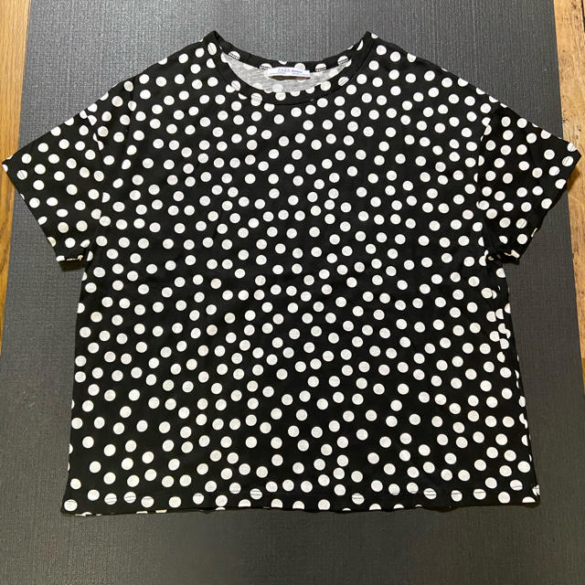 ZARA(ザラ)のZARA Ｔシャツ２枚組（試着のみ） レディースのトップス(Tシャツ(半袖/袖なし))の商品写真