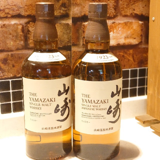 山崎　NV 新旧ラベル2本セット食品/飲料/酒