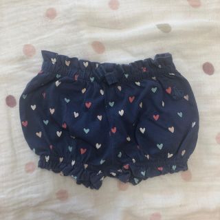 ベビーギャップ(babyGAP)のbabygap ハート柄かぼちゃパンツ　0-3month(パンツ)