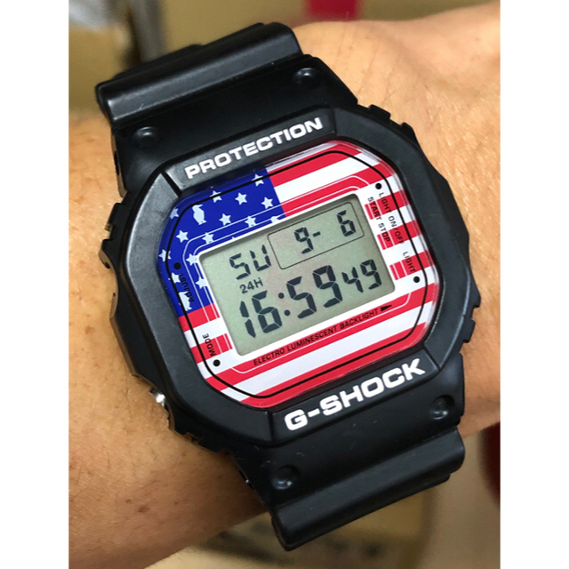 G-SHOCK - コラボ/G-SHOCK/CHUMS/DW-5600/チャムス/スピード/星条旗の