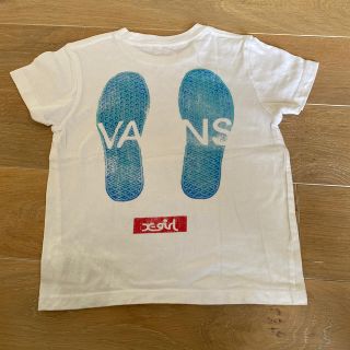 エックスガールステージス(X-girl Stages)のX-girl stages ✖️ VANS Tシャツ　120㎝(Tシャツ/カットソー)