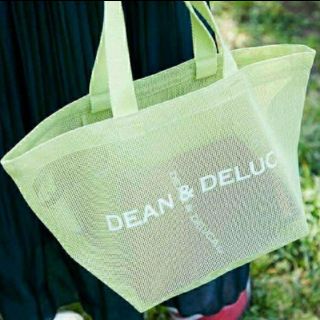 ディーンアンドデルーカ(DEAN & DELUCA)の〘 新品·夏限定品〙S❤DEAN & DELUCAメッシュトート ライムグリーン(トートバッグ)