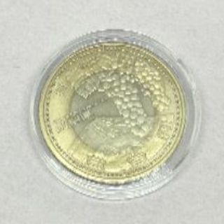 地方自治60年記念　500円硬貨　（平成25年）山梨県(貨幣)
