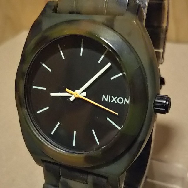 NIXON(ニクソン)のNIXON ニクソン TIME TELLER A3271428 迷彩 黒 腕時計 メンズの時計(腕時計(アナログ))の商品写真