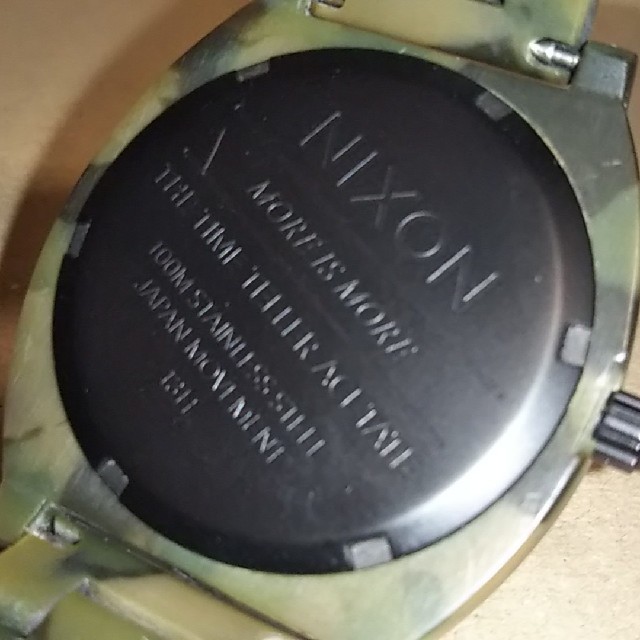 NIXON(ニクソン)のNIXON ニクソン TIME TELLER A3271428 迷彩 黒 腕時計 メンズの時計(腕時計(アナログ))の商品写真