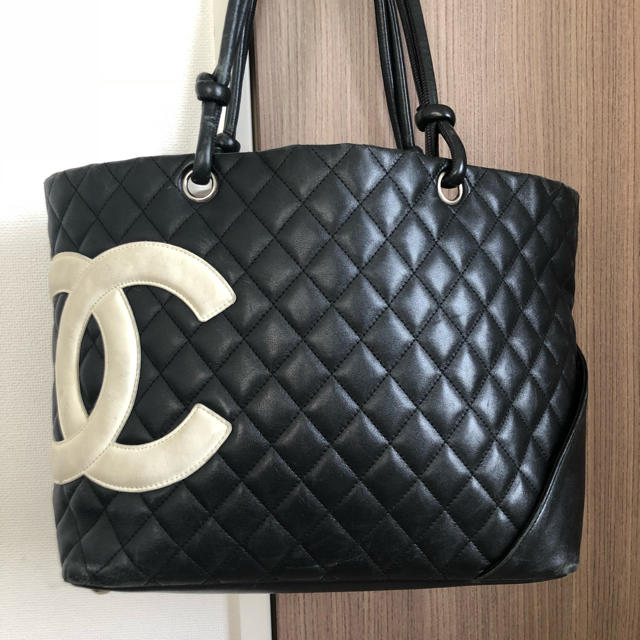 CHANEL カンボンライン トートバッグ