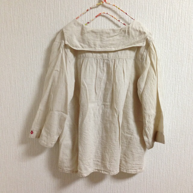 SM2(サマンサモスモス)のSM2 リネン混セーラーカラーシャツ レディースのトップス(シャツ/ブラウス(長袖/七分))の商品写真