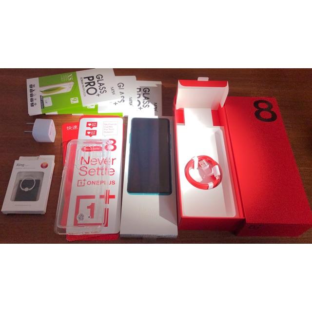 美品 oneplus8 pro 12GB 256GB GREEN 有機EL