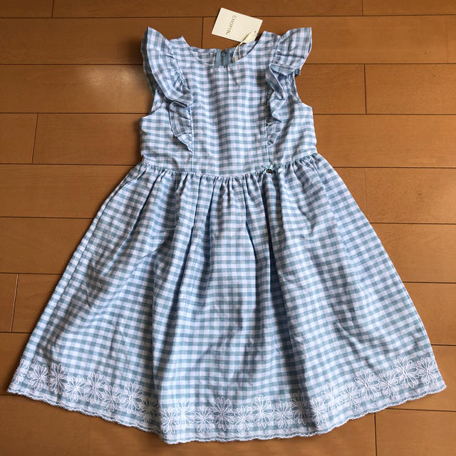 新品未使用　CHOPIN ワンピース　130 キッズ/ベビー/マタニティのキッズ服女の子用(90cm~)(ワンピース)の商品写真