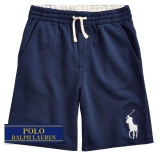 ラルフローレン(Ralph Lauren)の☆新品☆140 ラルフローレン コットンショートパンツ20 ネイビー 9413(パンツ/スパッツ)