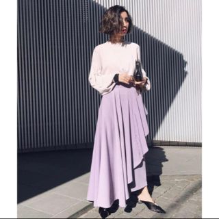 アメリヴィンテージ(Ameri VINTAGE)の☆みずたま様専用☆SIDE FLARE LAYERED SK (ロングスカート)