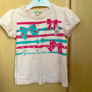 サンカンシオン(3can4on)の3can4on  半袖　トップス　Tシャツ　100サイズ  ピンク　女の子(Tシャツ/カットソー)