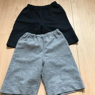 ムジルシリョウヒン(MUJI (無印良品))の無印良品　パンツ  ズボン　2枚セット　90(パンツ/スパッツ)