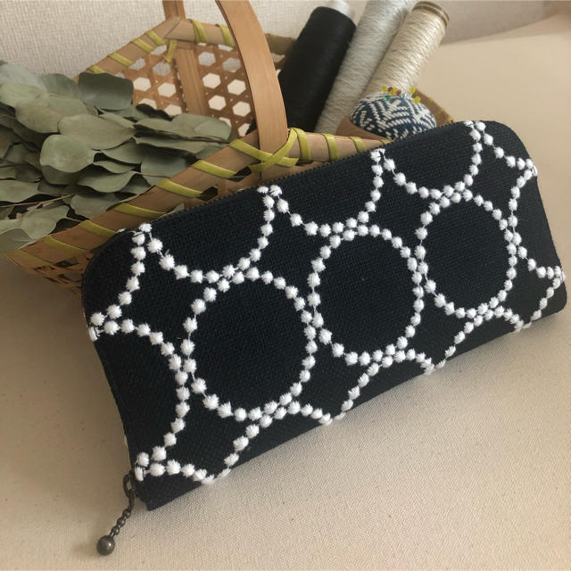 mina perhonen *長財布*tambourine*ハンドメイド mina perhonen *長財布*tambourine*ハンドメイド