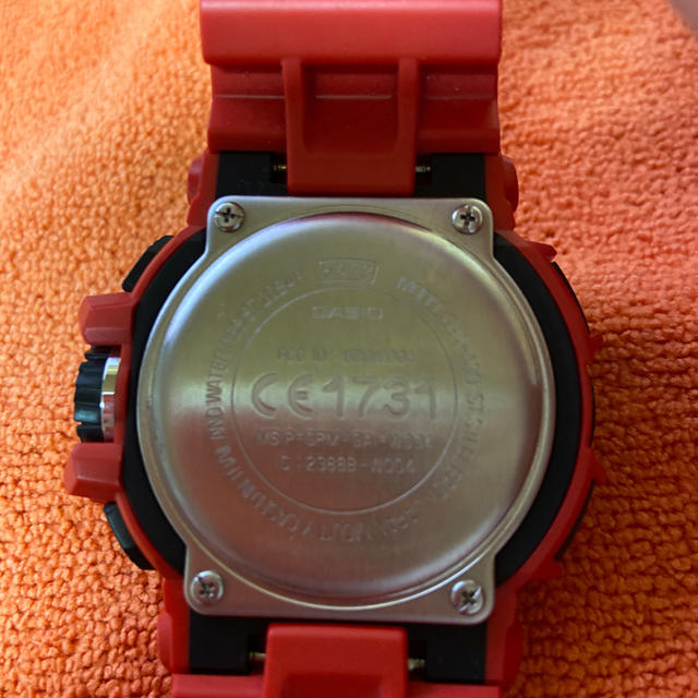 CASIO(カシオ)の紅！！！　Casio GBA-400 メンズの時計(腕時計(デジタル))の商品写真