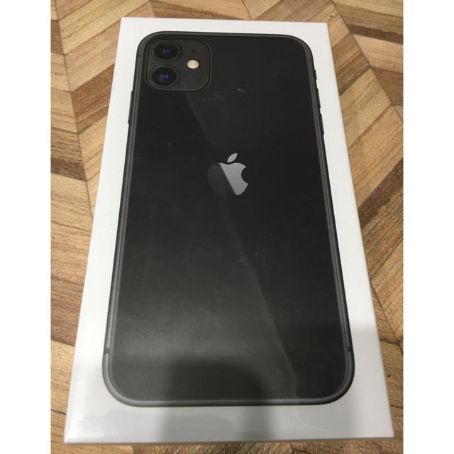 アイフォンiPhone 11 Black 64GB 新品未開封　　　　SIMフリー