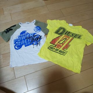 ディーゼル(DIESEL)のディーゼルTシャツ2枚セット☆サイズ4☆110相当(Tシャツ/カットソー)