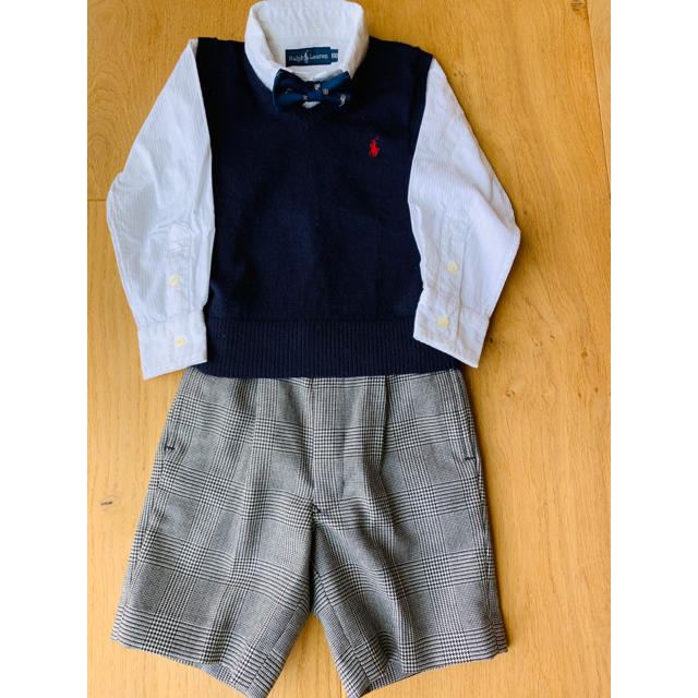 Ralph Lauren(ラルフローレン)のラルフローレンフォーマルスーツ　7点セット キッズ/ベビー/マタニティのキッズ服男の子用(90cm~)(ドレス/フォーマル)の商品写真