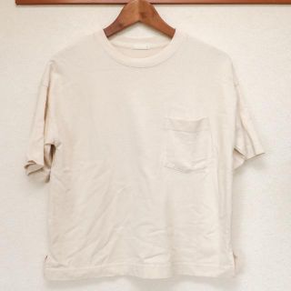 ジーユー(GU)のGU　ジーユー　 ヘビーウェイトT(5分袖)(Tシャツ(半袖/袖なし))