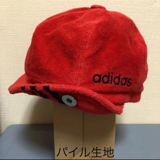 アディダス(adidas)のadidas    パイル生地　アディダス　帽子　キャップ　ハンチング　ベレー帽(ハンチング/ベレー帽)