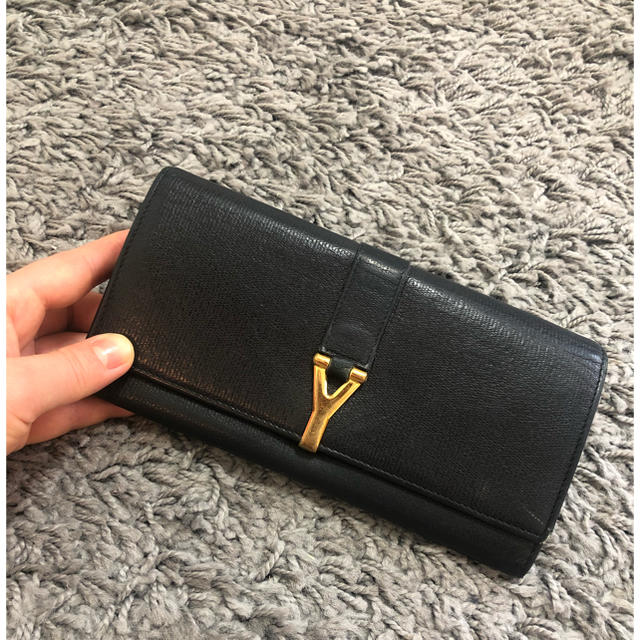 Saint Laurent - サンローラン👛長財布 黒の通販 by ★明日まで格安セール中★｜サンローランならラクマ