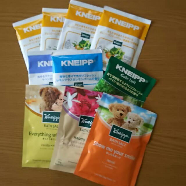 Kneipp(クナイプ)のKNEIPP   10袋 コスメ/美容のボディケア(入浴剤/バスソルト)の商品写真