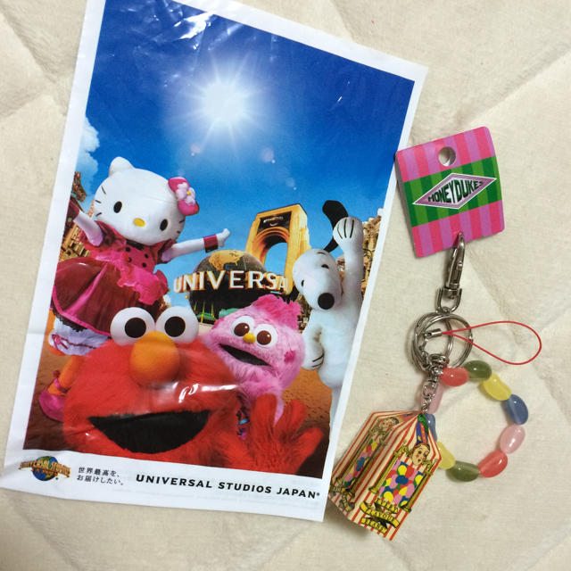 USJ 百味ビーンズ キーホルダー エンタメ/ホビーのエンタメ その他(その他)の商品写真