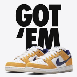 ナイキ(NIKE)のNIKE SB DUNK LOW PROレーザーオレンジLASERORANGE (スニーカー)