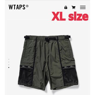 ダブルタップス(W)taps)のWTAPS TRACKS SHORTS OLIVE DRAB XLサイズ(ショートパンツ)