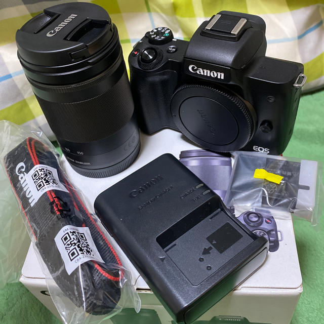 【美品】Canon EOS Kiss M(ブラック)