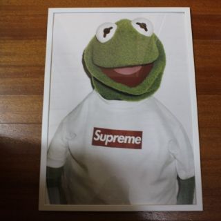 シュプリーム(Supreme)のKong様専用 新品 Supreme カーミット 白額付ポスター シュプリーム(ポスター)