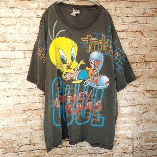 【LOONEY TUNES】ヴィンテージ ルーニーチューンズ Tシャツ 3L相当(Tシャツ/カットソー(半袖/袖なし))