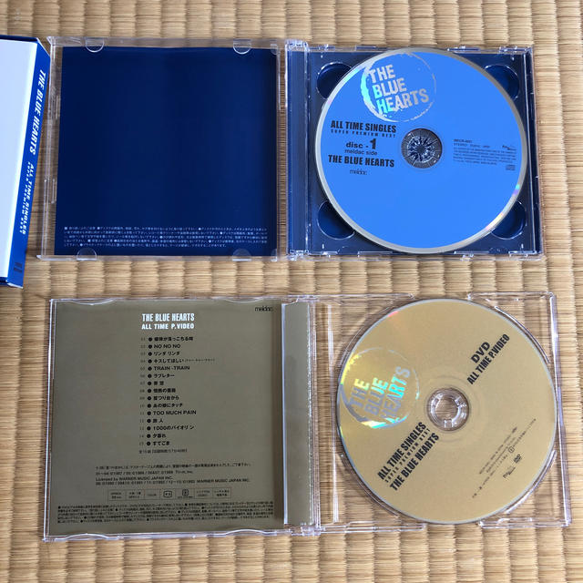 THE BLUE HEARTS  ALL TIME SINGLES  エンタメ/ホビーのCD(ポップス/ロック(邦楽))の商品写真