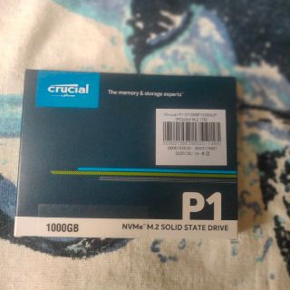 Crucial SSD  CT1000P1SSD8JP　新品未開封(PCパーツ)