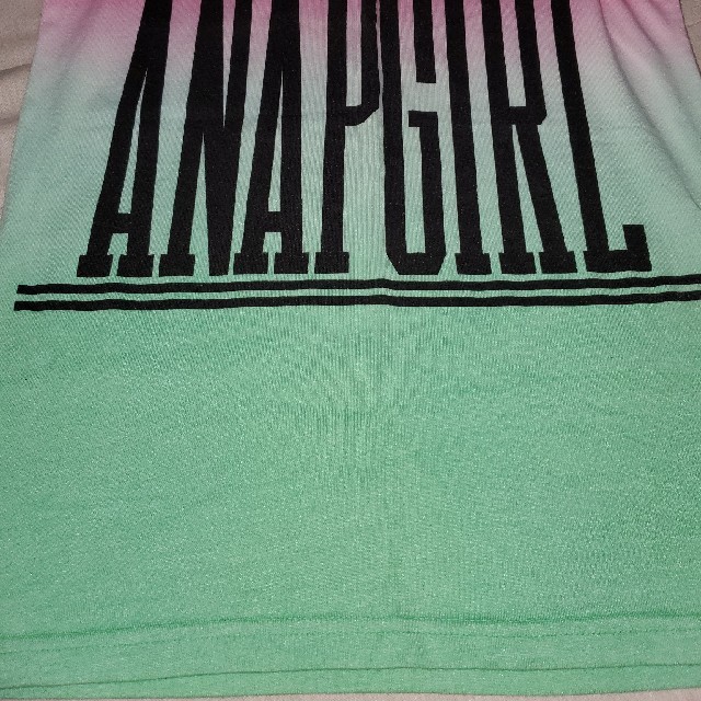 ANAP(アナップ)の美品☆ANAP☆GIRL☆タンクトップ☆２枚セット☆ キッズ/ベビー/マタニティのキッズ服女の子用(90cm~)(Tシャツ/カットソー)の商品写真